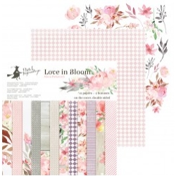 Zestaw papierów 30,5x30,5cm - 12 dwustronnych arkuszy (LOVE IN BLOOM)
